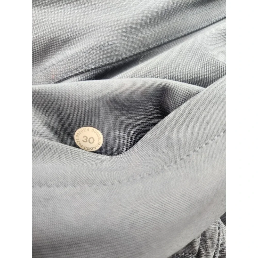 Lululemon ABC Pant‎ Slim Fit 30 Blue Gray Mens 5 Pocket Commuter Trousers NEW
